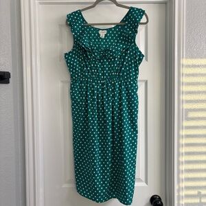 Green Polka Dot Dress